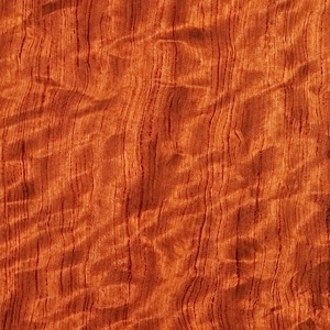 Bubinga Quartered Block Figure